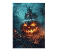 Rompecabezas para Adultos38x26cm/1000pcsS Halloween Castle Scene Rompecabezas para Adultos Juguete Decoración De Pared Corte De Precisión Actividades Divertidas En Casa 38x26cm/1000pcsS