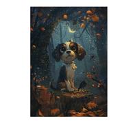 Rompecabezas para Adultos38x26cm/1000pcsS Magical Forest Adventure with Cute Dog Rompecabezas para Adolescentes Juegos Relajantes Regalos para Mujeres Regalos De Cumpleaños Únicos 38x26cm/1000pcsS