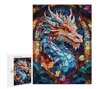 Rompecabezas para Adultos500 PCS Abstract Dragon Rompecabezas para Adultos Juguete Decoración De Pared Regalos para Mujeres Ayuda A Ejercitar El Cerebro 500 PCS