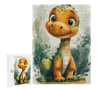 Rompecabezas para Adultos500 PCS Adorable Dinosaur Baby Toy Rompecabezas para Adultos Juegos Familiares Regalos para Mujeres Regalos De Cumpleaños Únicos 500 PCS