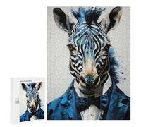 Rompecabezas para Adultos500 PCS Animal Zebra Rompecabezas para Adultos Juguete Decoración De Pared Desafío Difícil Cumpleaños Y Navidad 500 PCS