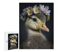 Rompecabezas para Adultos500 PCS Cute Baby Fluffy Duck Rompecabezas para Adultos Juegos Familiares Mejora La Memoria Cumpleaños Y Navidad 500 PCS