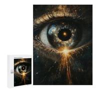 Rompecabezas para Adultos500 PCS Eye of The Universe Rompecabezas para Adolescentes: Alivia El Estrés. Cada Pieza Es Única: Juguetes De Juego Desafiantes 500 PCS