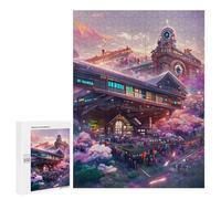 Rompecabezas para Adultos500 PCS Fantasy Cloud Cityscape -1 Rompecabezas para Adultos Juegos Divertidos Regalo De Cumpleaños Regalos De Cumpleaños 500 PCS