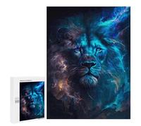 Rompecabezas para Adultos500 PCS Galactic Lion Majesty Rompecabezas para Adultos Juegos Divertidos Regalo De Cumpleaños Regalos De Cumpleaños 500 PCS