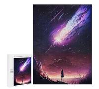 Rompecabezas para Adultos500 PCS Galaxy Meteor Sunset Rompecabezas para Adultos Juguete Decoración De Pared Desafío Difícil Cumpleaños Y Navidad 500 PCS