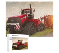 Rompecabezas para Adultos500 PCS Modern Farm Tractor with Attachments Rompecabezas para Adolescentes Juego De Ingenio Arte De Pared Cumpleaños 500 PCS