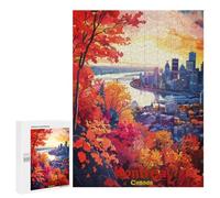 Rompecabezas para Adultos500 PCS Montreal Art Rompecabezas para Adultos Juguete Decoración De Pared Desafío Difícil Cumpleaños Y Navidad 500 PCS