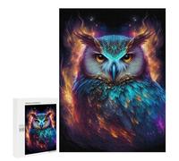Rompecabezas para Adultos500 PCS Nebula Owl V1 Rompecabezas para Adultos Juegos Familiares Mejora La Memoria Cumpleaños Y Navidad 500 PCS