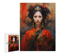 Rompecabezas para Adultos500 PCS Painted Chinese Royal Girl Rompecabezas para Adultos Juguete Decoración De Pared Desafío Difícil Cumpleaños Y Navidad 500 PCS
