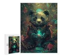 Rompecabezas para Adultos500 PCS Panda Brewer Rompecabezas para Adultos Juguete Decoración De Pared Desafío Difícil Cumpleaños Y Navidad 500 PCS