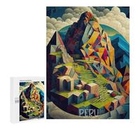 Rompecabezas para Adultos500 PCS Peru Machu Picchu Rompecabezas para Adultos Juguete Decoración De Pared Desafío Difícil Cumpleaños Y Navidad 500 PCS