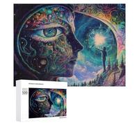 Rompecabezas para Adultos500 PCS Whispers of The Cosmic Mind Rompecabezas para Adultos Juegos Familiares Análisis Y Lógica Reducción del Estrés Regalos 500 PCS