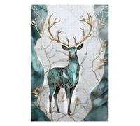Rompecabezas para Adultos75x50cm/1000pcs Abstract Stag Kintsugi Art Rompecabezas para Adultos Juegos Relajantes para La Diversión Familiar Cumpleaños 75x50cm/1000pcs