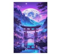 Rompecabezas para Adultos75x50cm/1000pcs Cosmic Torii Gate Glow Rompecabezas para Adultos Juegos Relajantes Desafío Difícil Oferta como Regalos para Toda La Familia 75x50cm/1000pcs