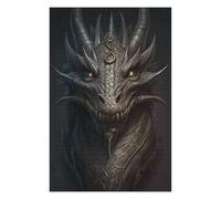 Rompecabezas para Adultos75x50cm/1000pcs Dark Dragon Rompecabezas para Adultos Juegos Familiares Que Mejoran La Memoria Oferta como Regalo para Toda La Familia 75x50cm/1000pcs