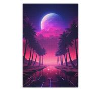 Rompecabezas para Adultos75x50cm/1000pcs Ethereal Tropic Utopia Rompecabezas para Adultos Juegos Relajantes Desafío Difícil Oferta como Regalos para Toda La Familia 75x50cm/1000pcs
