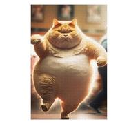 Rompecabezas para Adultos75x50cm/1000pcs Fat Cat Doing Zomba Rompecabezas para Adultos Juegos Familiares Que Mejoran La Memoria Oferta como Regalo para Toda La Familia 75x50cm/1000pcs