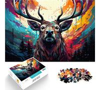 Rompecabezas para la fauna de Alaska Puzzle 1000 piezas 14.96 pulgadas x 20.47 pulgadas Rompecabezas de cartón para adultos y niños de 14 años y más Regalo de cumpleaños de Navidad