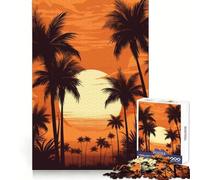 Rompecabezas Paraíso Tropical de 1000 Piezas para Adolescentes Desarrolla la Memoria, relaja la Mente y es Divertido Bordes limpios Regalo Ideal (38x26cm)