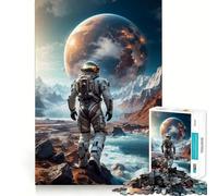 Rompecabezas Paseando por el Cosmos para Adultos 1000 Piezas Juego de Memoria Cerebral Corte Fino Acabado Premium una Forma entretenida de Pasar el Tiempo Libre (50x75cm)