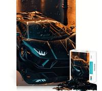 Rompecabezas Paseo Nocturno para Adolescentes, 1000 Piezas, Juguete de lógica sólida, diversión Relajante, Corte de precisión, Regalo conmovedor (38x52cm)