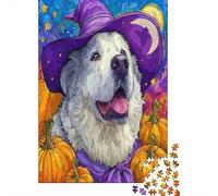 Rompecabezas Perro de montaña de los Pirineos 1000 Piezas Puzzle para Adultos Y Niños - Juego Didáctico,Divertida Actividad para Toda La Familia 52x38cm/1000pcs