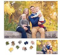 Rompecabezas personalizado para adultos, 300 piezas, 26 x 38 cm, rompecabezas de madera personalizado con tu ftoto, regalos de cumpleaños para mamá papá, rompecabezas personalizados para familiares