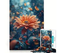 Rompecabezas Pétalos del Infinito Surrealistas para Adultos, 1000 Piezas, Mejora la Memoria, Tiempo Acogedor, Montaje de Patrones, Lista de Deseos de Santa Claus 38x26cm