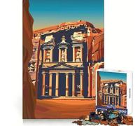 Rompecabezas Petra Treasury de 1000 Piezas para Adultos Fortalece la Memoria Tiempo de relajación Bordes limpios (38x26cm)