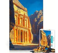 Rompecabezas Petra Treasury para Adultos, 1000 Piezas, lógica Clara, Juguete, pasatiempo Tranquilo, Corte Perfecto, Regalo Elegante (38x26cm)