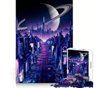 Rompecabezas Phantom Night City para Adolescentes, 1000 Piezas, Juguete para ejercitar la Mente, diseño Relajante, Montaje, Sorpresa navideña (50x75cm)