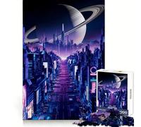 Rompecabezas Phantom Night City para Adultos de 1000 Piezas, Juguete para ejercitar la Mente, diversión Familiar, Corte de precisión, Regalo Encantador (38x26cm)
