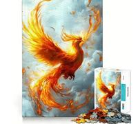 Rompecabezas Phoenix in Flight de 1000 Piezas para Adultos, Juguete de lógica y Entretenimiento, Bordes Lisos, Regalo de Temporada (50x75cm)
