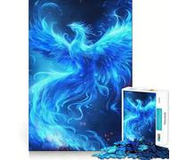 Rompecabezas Phoenix Neon Animal de 1000 Piezas para Adolescentes, Juguete de lógica, Juego en Grupo, Corte de precisión, Regalo Original (50x75cm)