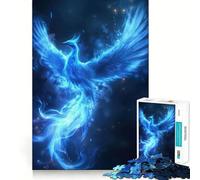 Rompecabezas Phoenix Neon Animal para Adultos de 1000 Piezas, Juguete para ejercitar la Mente, diversión Familiar, Corte de precisión, Regalo Encantador (50x75cm)