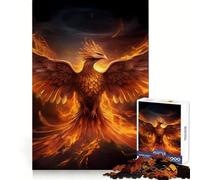 Rompecabezas Phoenix Respawn de 1000 Piezas para Adolescentes, Juguete de lógica Mental, Escape Tranquilo, Arte de Bordes Finos, Coleccionable (38x52cm)