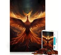 Rompecabezas Phoenix Respawn de 1000 Piezas para Adolescentes, Juguete de lógica Mental, Escape Tranquilo, Arte de Bordes Finos, Coleccionable (50x75cm)