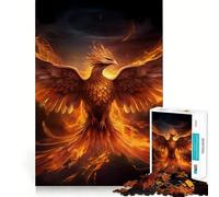 Rompecabezas Phoenix Respawn de 1000 Piezas para Adolescentes, Juguete de lógica Mental, Escape Tranquilo, Arte de Bordes Finos, Coleccionable (38x52cm)