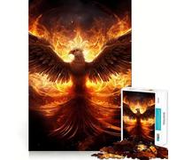 Rompecabezas Phoenix Respawn de 1000 Piezas para Adolescentes, Juguete de Tren lógico, Ligero y Relajante, de Corte Suave, decoración de Pared (50x75cm)