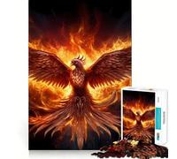Rompecabezas Phoenix Respawn de 1000 Piezas para Adolescentes, Juguete Que desafía la Mente, pasatiempo Tranquilo, Corte preciso, Regalo de Temporada (38x26cm)