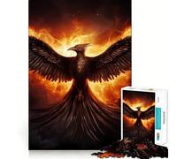 Rompecabezas Phoenix Respawn de 1000 Piezas para Adolescentes Refuerza la Memoria, Calma y relajación Bordes de Calidad (38x26cm)