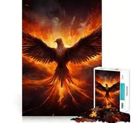 Rompecabezas Phoenix Respawn de 1000 Piezas para Adultos Regalo Ideal para desarrollar la lógica Juguete para Disfrutar de un Corte preciso y un diseño Elegante (38x52cm)