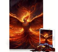 Rompecabezas Phoenix Respawn de 1000 Piezas para Adultos Rompecabezas Mental Suave para Relajarse Imagen para armar Artículo de Santa Claus (38x52cm)