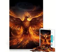 Rompecabezas Phoenix Respawn de 1000 Piezas para Adultos y Adolescentes Recuerda, estimula, Calma, escapa Corte Suave Regalo sincero (50x75cm)