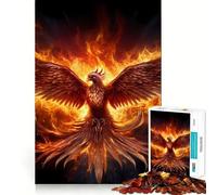 Rompecabezas Phoenix Respawn de 1000 Piezas para Adultos y Adolescentes Recuerda, estimula, Calma, escapa Corte Suave Regalo sincero (50x75cm)
