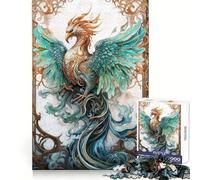 Rompecabezas Phoenix Resucitado de 1000 Piezas para Adolescentes Fortalece la Memoria, Calma y relajación Bordes de Calidad (50x75cm)