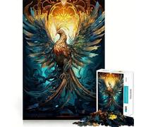 Rompecabezas Phoenix Resucitado para Adolescentes, 1000 Piezas, Fortalece la Memoria, Pasatiempo Calmante, Calidad, Borde, Regalo Festivo (38x52cm)