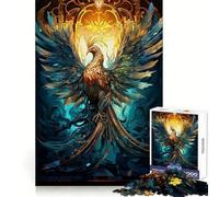 Rompecabezas Phoenix Resucitado para Adolescentes, 1000 Piezas, Fortalece la Memoria, Pasatiempo Calmante, Calidad, Borde, Regalo Festivo (38x52cm)