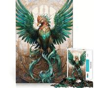 Rompecabezas Phoenix Resurrected para Adultos, 1000 Piezas, lógica Clara, Juguete, pasatiempo Tranquilo, Corte Perfecto, Regalo Elegante (38x26cm)